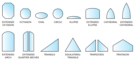 examples of window shapes